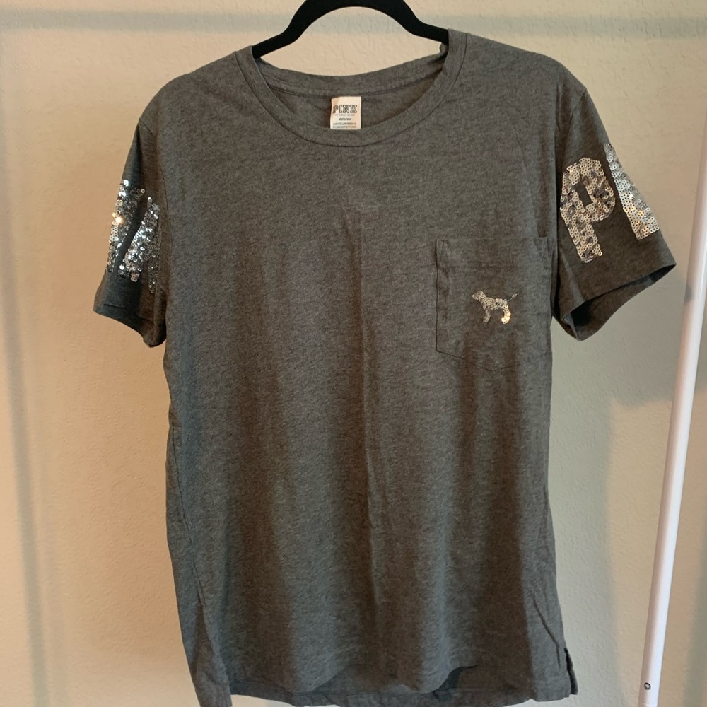 Dark Gray PINK Tshirt